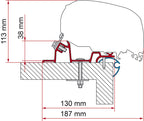Fiamma Markisen-Adapter Kit Caravan Standard - 320 cm