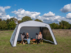 Seitenwand für Pavillion LINOSA 300, 300x300cm, Moskitonetz