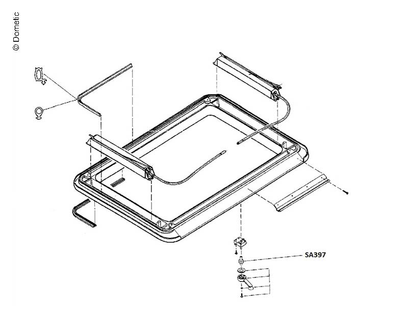 für Dachstärke bis 55 mm