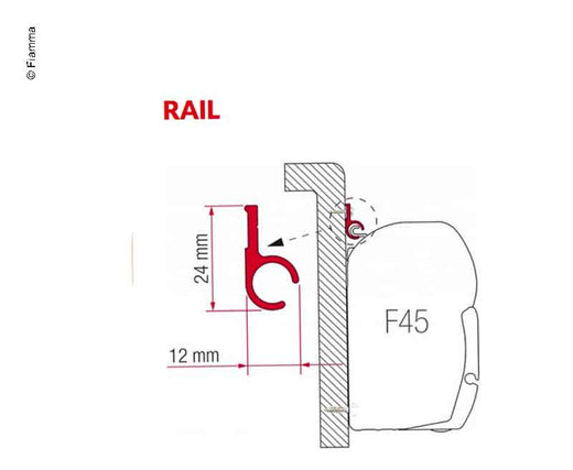 Fiamma Adapter Rail"R"300cm
