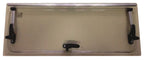 NRF Fensterscheibe Bronze+Scharn+Griffe1168x282, passt f.S4 Domet 1200x350