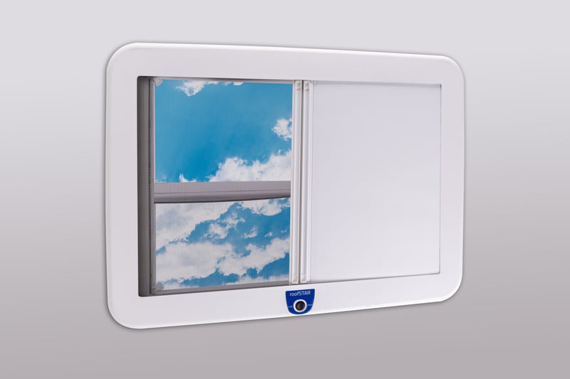 PREM Dachhaube RoofSTAR 7 ohne ZWL,ohne LED,50x70,Dachstärke 25-32 mm