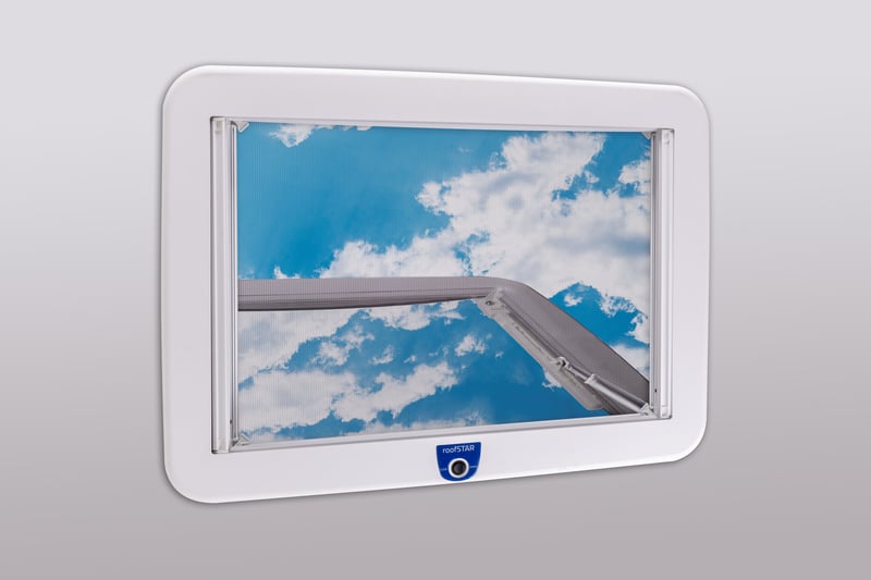 PREM Dachhaube RoofSTAR 7 mit ZWL, ohne LED,50x70,Dachstärke 25-32 mm