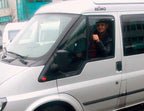 Windabweiser Fahrer/Beifahrertür für Ford Transit ab 01/07