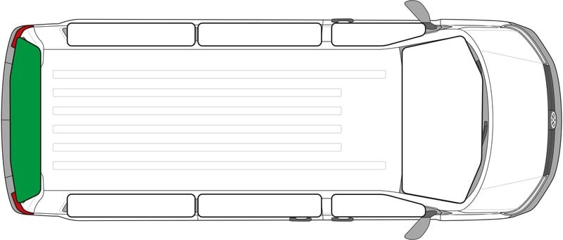 Carbest Isoflex Thermomatte Ford Transit>2015, Hecktüren