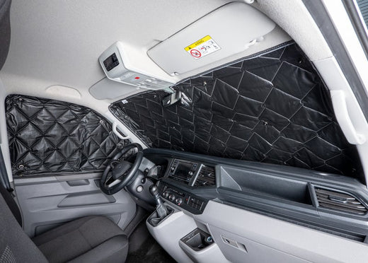 Carbest Isoflex Thermomatte Blackline VW T5+T6 - Heckklappe 2-teilig