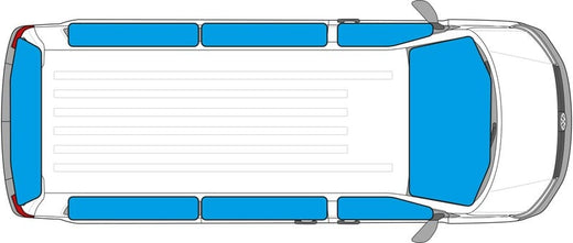 NRF Thermomatte f.Mercedes Vito 04-14 Komplettset (Hecktür),KurzerRadstand