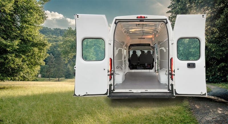 CARFI Fiat Ducato L4H2 Seitenverkleidung rechts, Kunststoff weiß