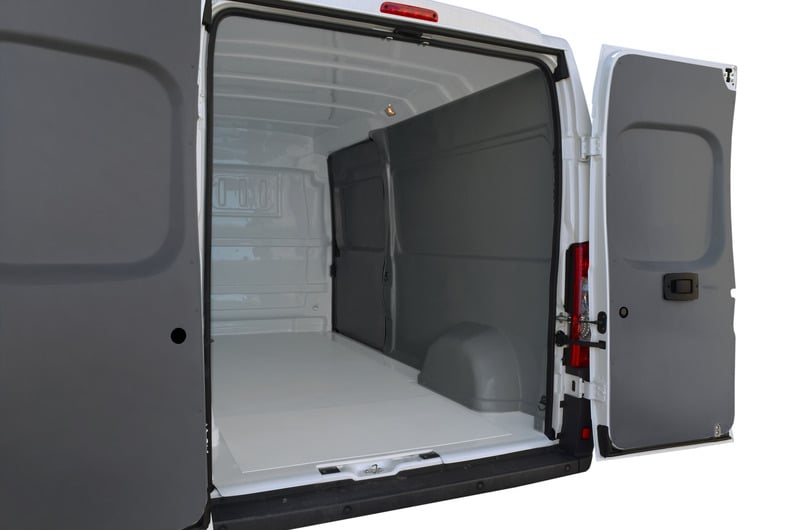 CARFI Fiat Ducato L2H2 Innenverkleidung Hecktür Säulen rechts/links Set grau