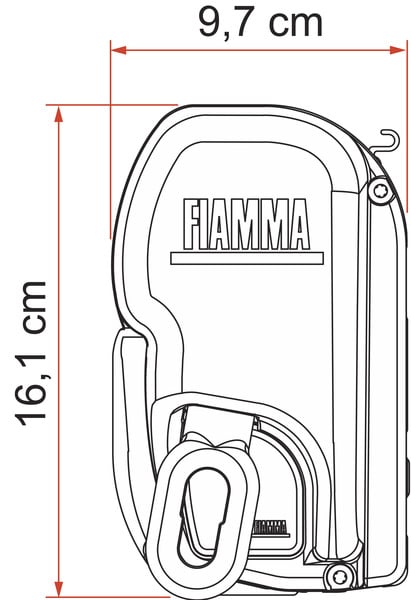Fiamma Markise F45 L 5m Roy.grey