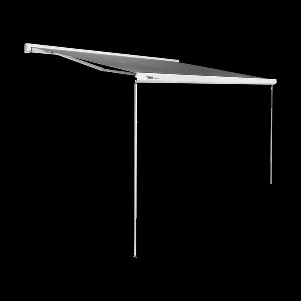 Thule Omnistor 5200 Seitenwandmarkise, 190cm, Saphir Blau, Gehäuse Weiß