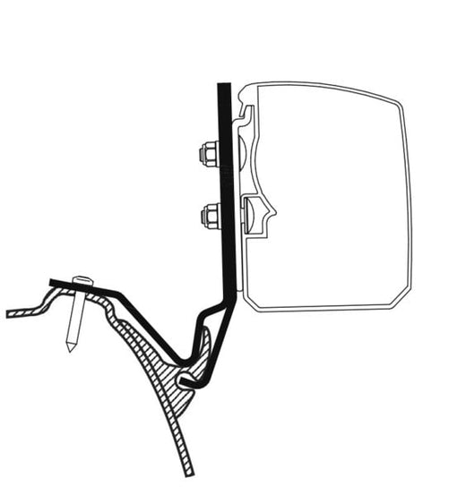 Thule Adapter Omnistor Markise 3200, Westfalia Kepler One, Five, Six