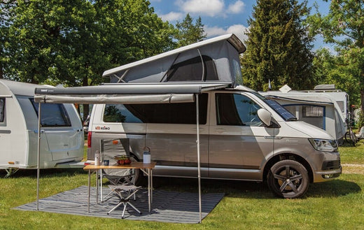 Thule Markise Omni.4200 - 2,6m Mystic Grau,Gehäuse weiß