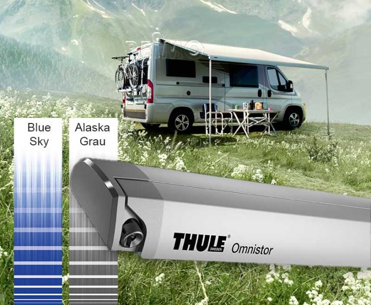 Omnistor Dachmarkise 6200, Breite: 325 cm, Farbe: Blue Sky