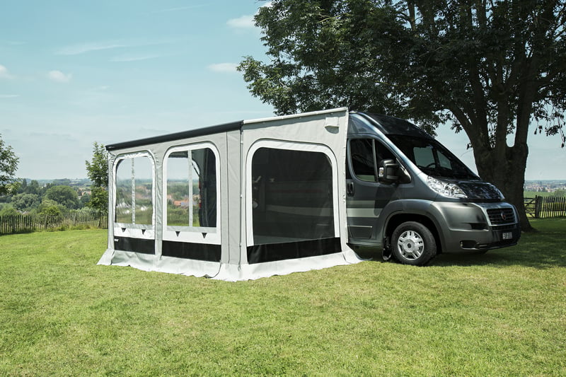 Thule Safari Panorama L 500cm Schwarz/Silber, Höhe 245-259cm für 8000