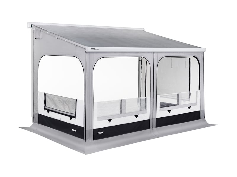 Safari Panorama M 450cm Schwarz/Silber, Höhe 230-244cm für 6002