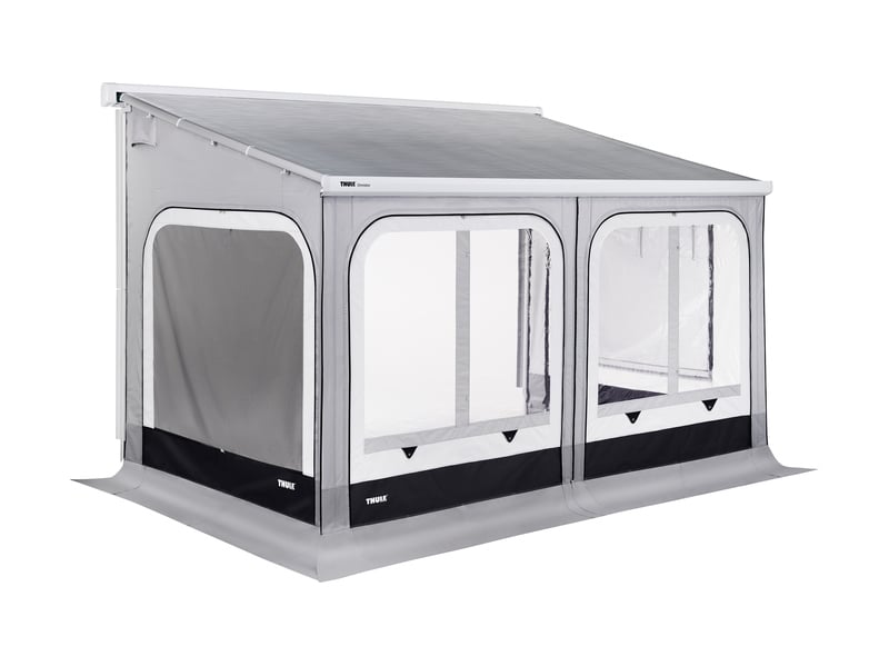 Safari Panorama L 450cm Schwarz/Silber, Höhe 245-259cm für 6200