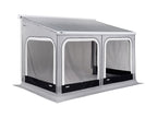Safari Panorama M 450cm Schwarz/Silber, Höhe 230-244cm für 6002