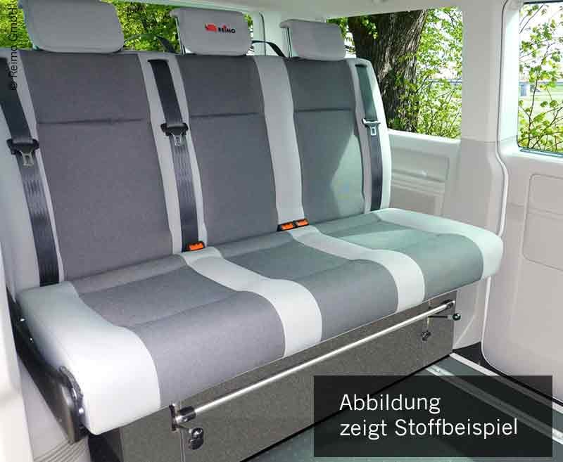 Schlafsitzbank VW T6 Weekender V3000 Gr.17 3-sitzig,Simora 2 farbig Wämetausche