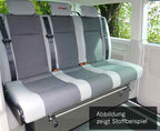 Reimo Schlafsitzbank VW T6/5 Weekender V3000 Gr.17 3-sitzig,Polster Classic grau 2fbg