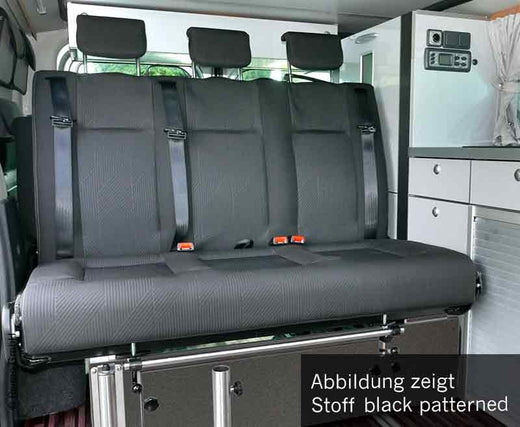 Reimo Schlafsitzbank Renault Trafic,Vivaro,Talento V3000 Gr.8 Classic,grau 2fbg.Recht