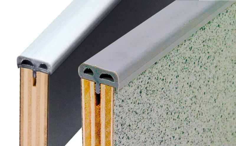 Gepolsterter Umleimer silber, 5m-Verpackung