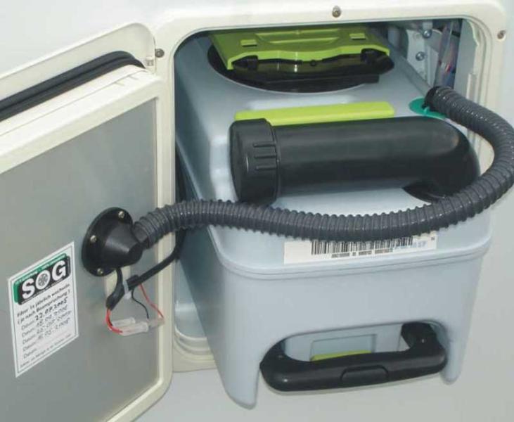 SOG SOG-Entlüftungsset 3000A für Dometic CT 3000, Seitenwand, weiß