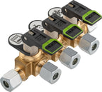 GOK Verteilerblock kurz, 3 Abgänge, RVS10 x 3xRVS8 x RVS10