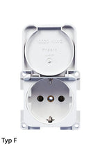 INPRO Einbausteckdose 230V - Braun