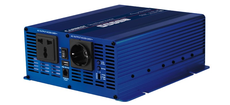 Carbest PS1500U - Wechselrichter 12 Volt Sinus 1500 Watt
