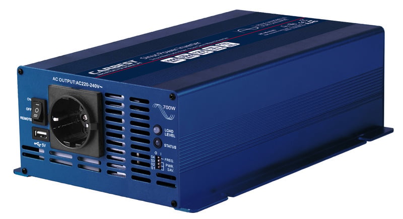 Carbest PS1000U - Wechselrichter 12 Volt Sinus 1000 Watt
