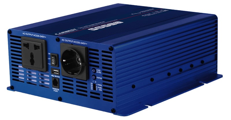 Carbest PS1000U - Wechselrichter 12 Volt Sinus 1000 Watt