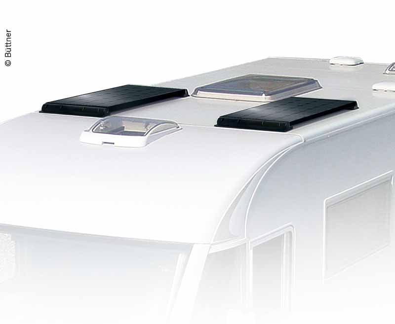 BUETT MT 65 Solar-Komplettanlage, 1x 65W-Cis Modul, Solarregler Duo