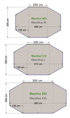 Reimo Tent RE-TENT Sonnensegel MAURITIUS 510
