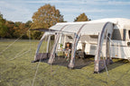 Reimo Tent Markisenteppich VILLA STRIPE 2,5x6,0m, PP, inkl. Transporttasche