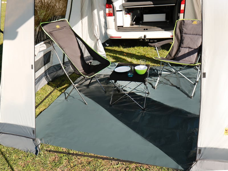 Reimo Tent Allzweckplane/Tarpaulin Gr.3x7m, Farbe: Grau