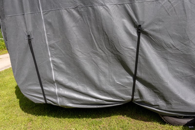 Reimo Tent Reisemobil Schutzhülle L750cm B240cm H270cm, grau, TYVEK