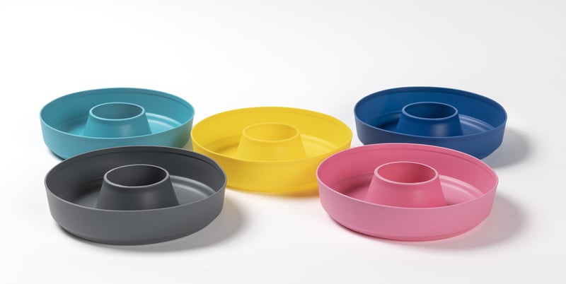 OMNIA Silikon-Backform Anthrazit Ø22,5cm