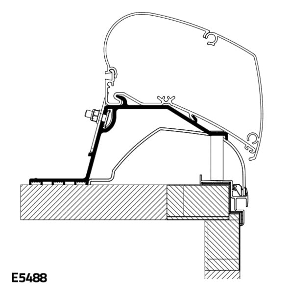 Thule Roof Adapter Hobby Car.09